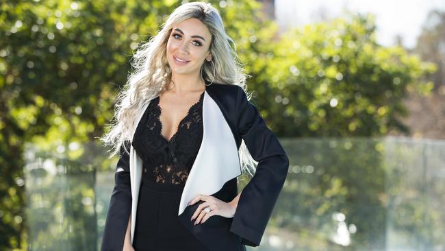 Nissy Nassif has revealed a struggle she is facing alone as a “single parent”. Picture: Dylan Robinson