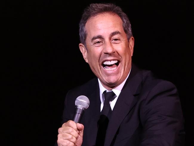 NEW YORK, NEW YORK - OCTOBER 18: Jerry Seinfeld performs onstage at the 2023 Good+Foundation Ã¢â¬ÅA Very Good+ Night of ComedyÃ¢â¬Â Benefit at Carnegie Hall on October 18, 2023 in New York City. (Photo by Jamie McCarthy/Getty Images for Good+Foundation)