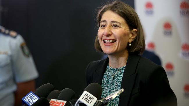 The NSW Premier has said there will be further announcements on the easing of virus restrictions this week, hinting that the so-called four-square-metre rule could be the next rule to change. Picture: NCA NewsWire / Damian Shaw