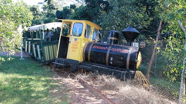 Tyler Patrick Byrne crashed the Big Pineapple train on a joy ride.