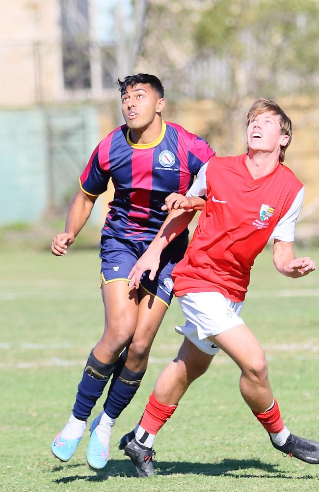 GPS First XI football action. Picture courtesy of George Galanos.