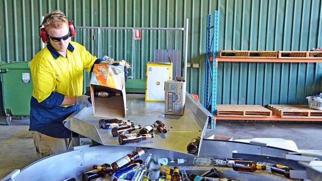 RECYCLING OPEN: The popular  Return and Earn bulk collection centre at the Lismore Recycling & Recovery Centre will reopen on Friday September 6 as part of the ongoing staged reopening of the facility after the devastating August 11 fire. Picture: Supplied