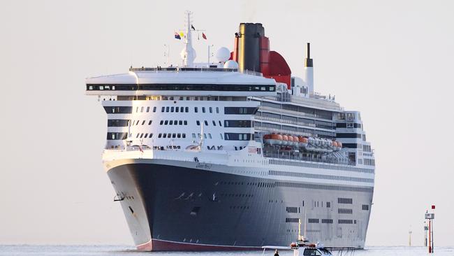 Huge cruise ships such as the Queen Mary 2 could soon be sailing in to Botany Bay. Picture: Sarah Matray