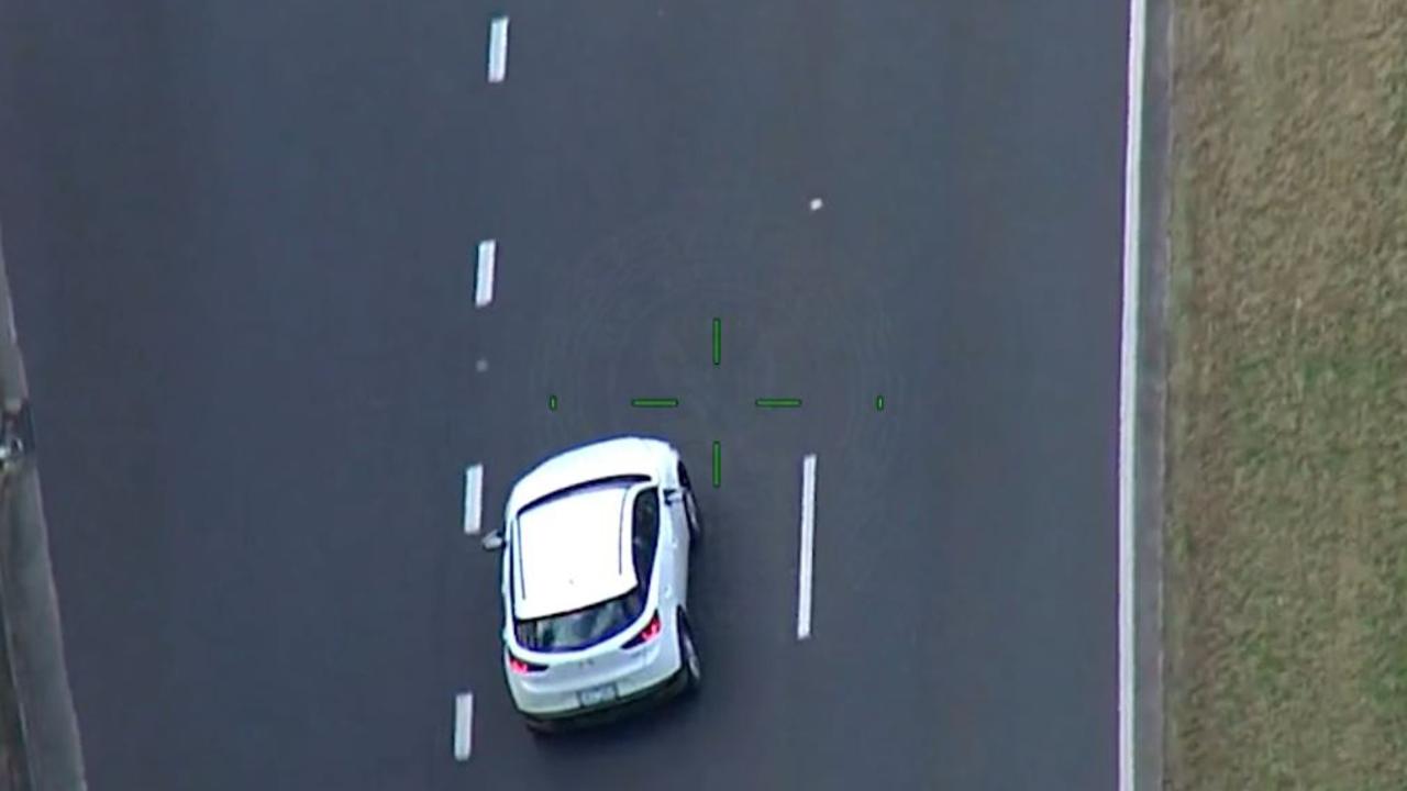 Four teens have been arrested in Sydney today after a pursuit from Sydney’s southwest to Bondi Junction where they were detained. Picture: Supplied