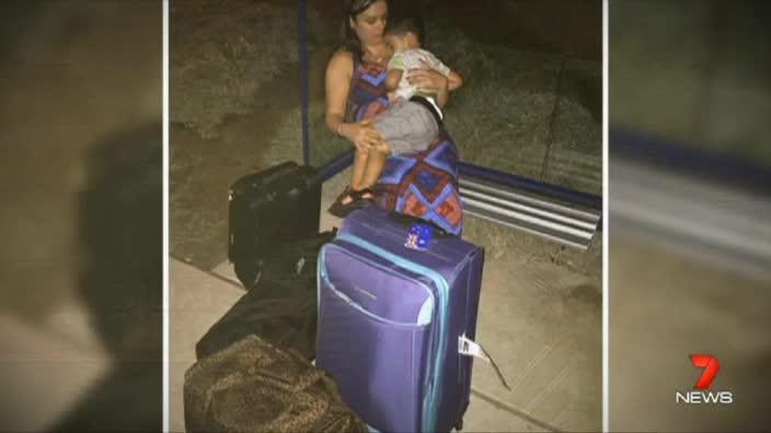 Pregnant mother not allowed to fly by airline