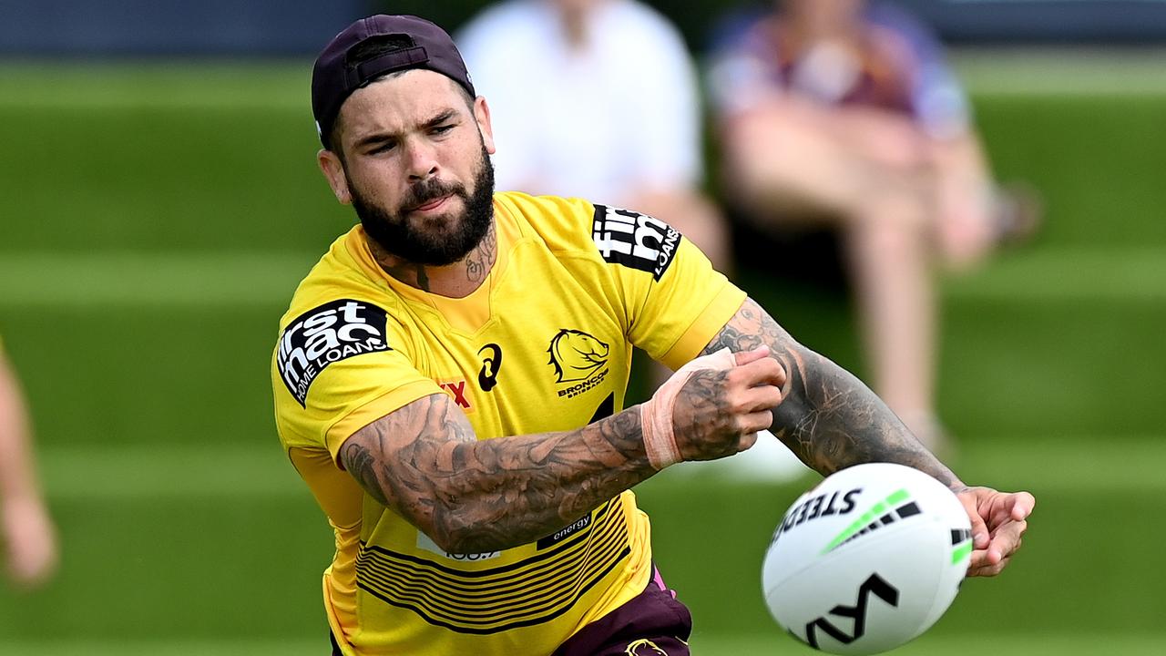 Adam Reynolds will have plenty of pressure oin his shoulders to lift the Broncos this season. Picture: Bradley Kanaris/Getty Images