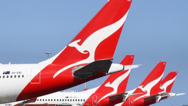 Qantas said delays and cancellations were not expected over the weekend as a result of industrial action. Picture: James D. Morgan/Getty Images