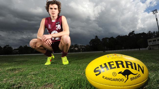 Ben Keays was a star for the Brisbane academy team. Picture: John Gass