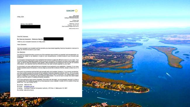 Island residents are being slugged an additional $500 insurance excess fee because of added island risks. Pictures: Contributed