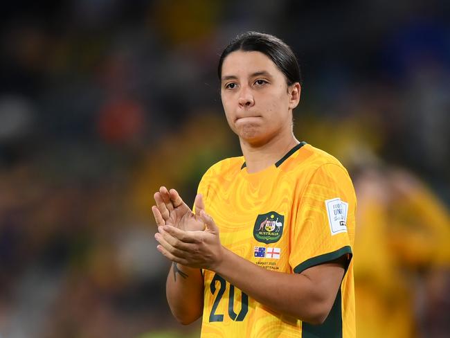 Football Australia said it supports Kerr in her ongoing injury rehabilitation. Picture: Getty