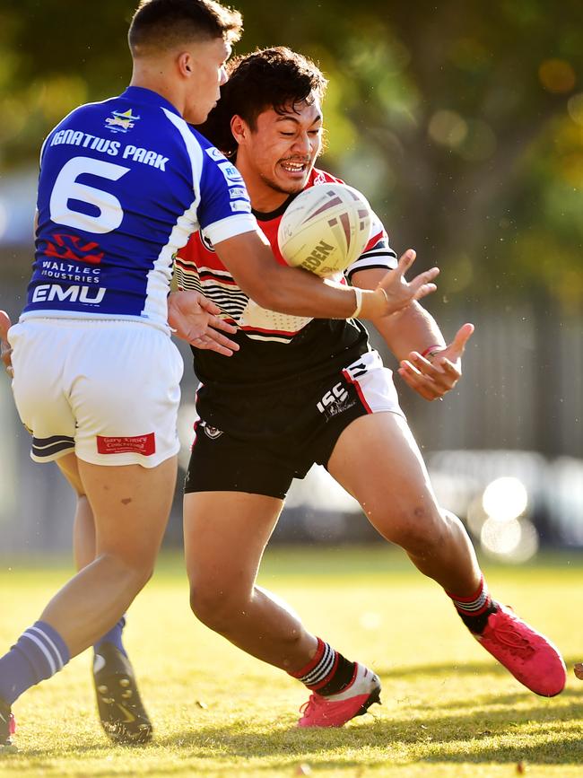 Jeremiah Nanai is a key forward for Kirwan. Picture: Alix Sweeney