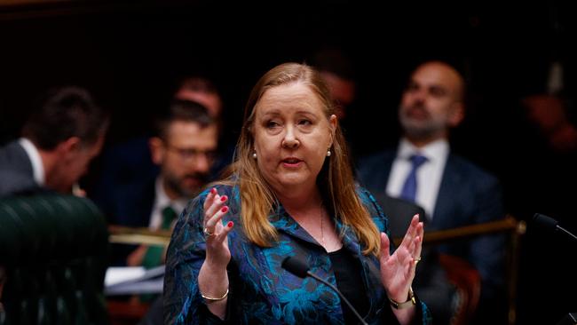 Regional Transport Minister Jenny Aitchison said two thirds of deaths were on regional roads. Picture: NewsWire / Nikki Short