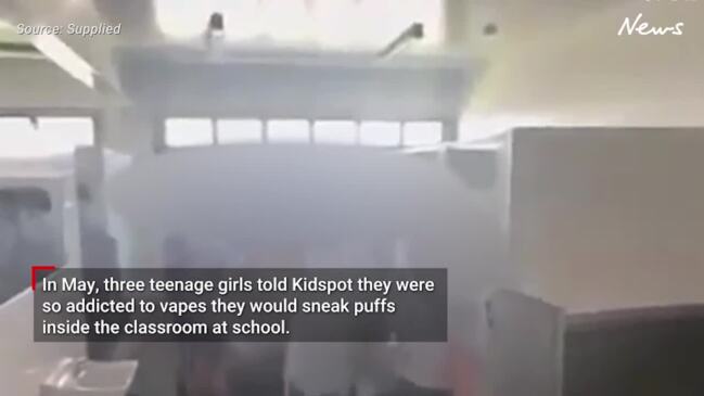 Vaping epidemic amongst children