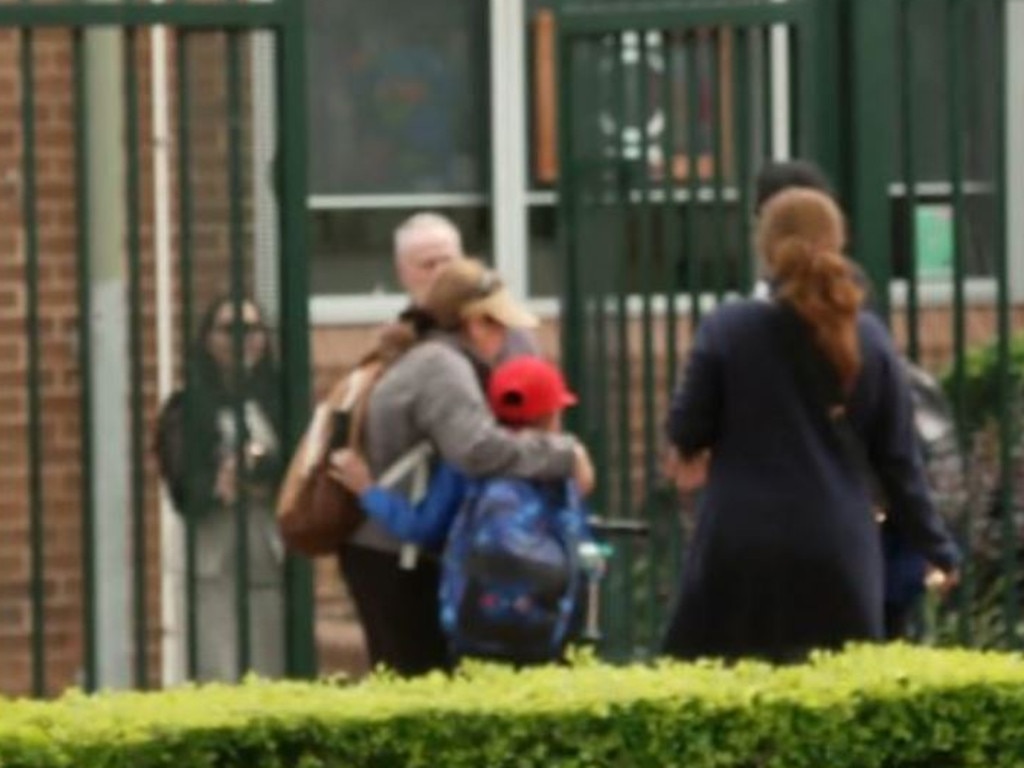 Parents are fed up with walking past adult-only shops while taking their children to a Sydney primary school. Picture: A Current Affair