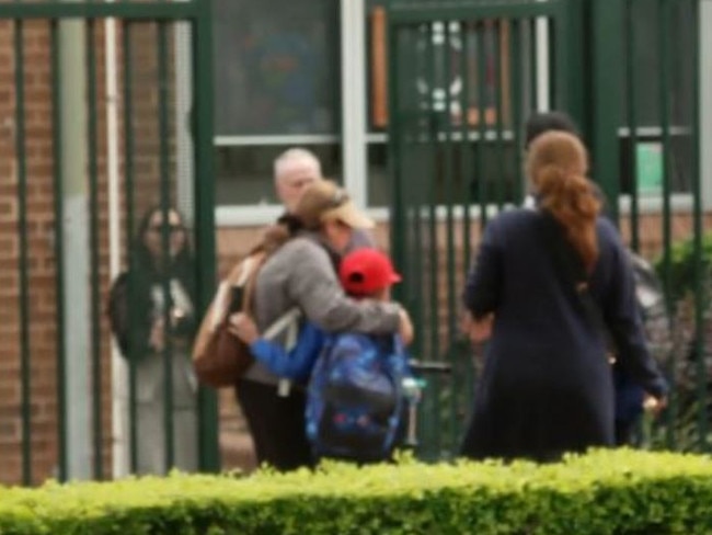 Parents are fed up with walking past adult-only shops while taking their children to a Sydney primary school. Picture: A Current Affair