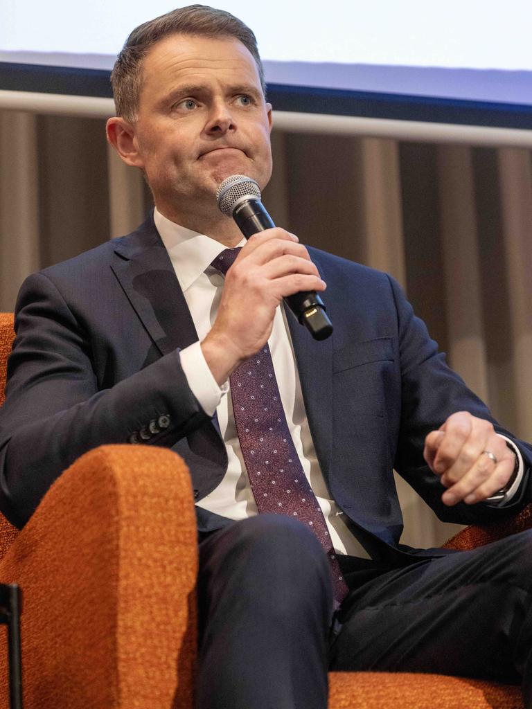 South Australian Treasurer Stephen Mullighan speaking said the latest development was disappointing. Picture: Kelly Barnes