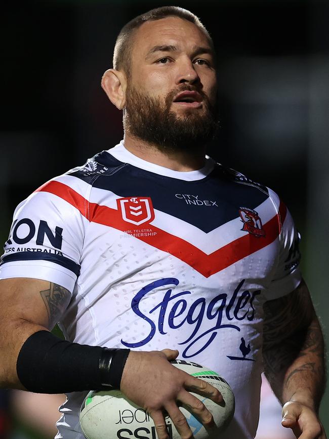 Jared Waerea-Hargreaves need to be on his best behaviour for the rest of the season. Picture: Cameron Spencer/Getty Images