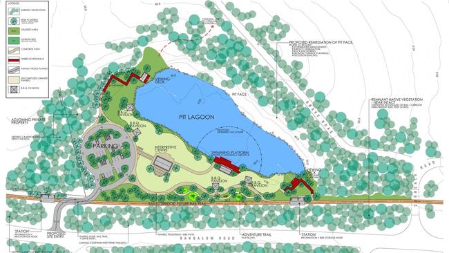 Feedback is sought on plans to turn the Bexhill Quarry site into parklands.