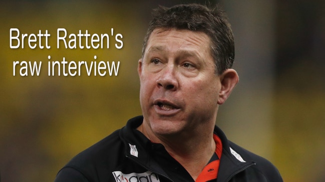 Brett Ratten's raw interview