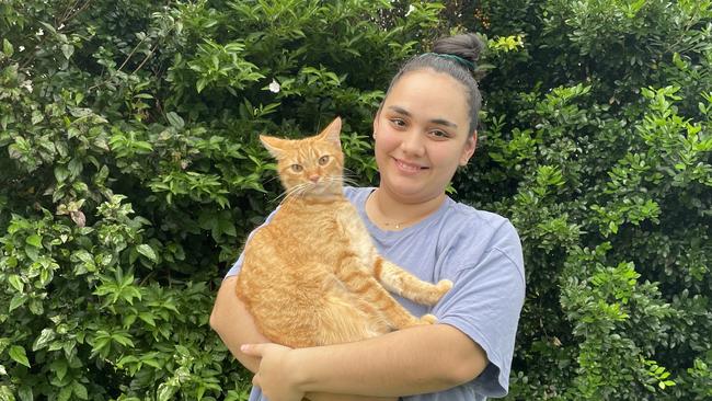 Tiara Richardson is raising funds to help cover ongoing vet bills for her two-year-old tabby cat Milo, who was diagnosed with melioidosis, a bacteria-borne disease rarely found in domestic pets.