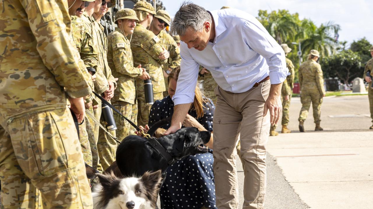 ‘Proud’: Deputy PM meets with troops after flood relief