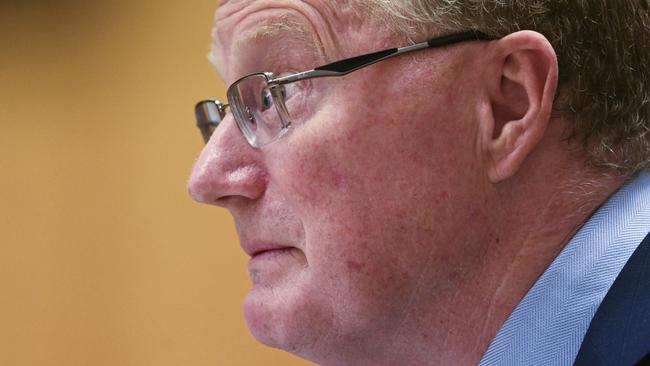 CANBERRA, AUSTRALIA, Newswire Photos. MAY 31, 2023: RBA Governor Philip Lowe appears at the Economics Legislation Committee Senate Estimates at Parliament House in Canberra. Picture: NCA NewsWire / Martin Ollman