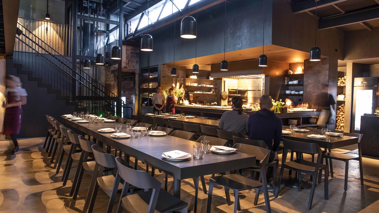 Fire-powered restaurant Agnes in Fortitude Valley. Picture: Mark Cranitch.