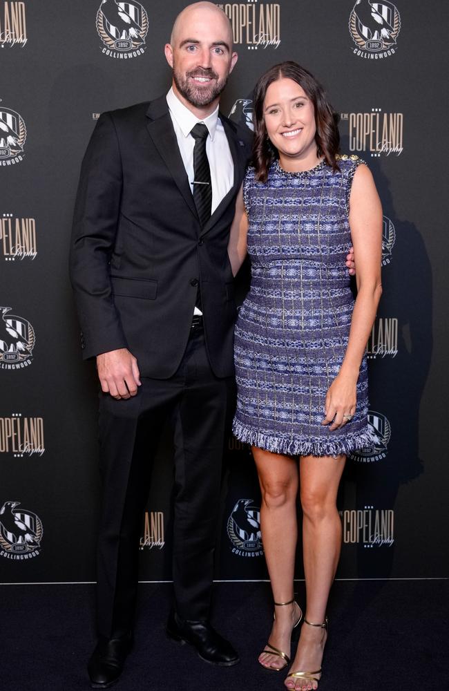 Steele Sidebottom and Alisha Edwards. Picture: Getty