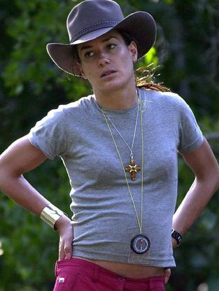 British socialite Tara Palmer-Tomkinson in North Queensland during filming of the UK version of I'm a Celebrity, Get Me Out of Here. Picture: Supplied