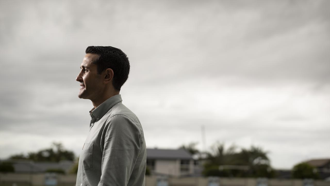 David Crisafulli was followed by the Courier-Mail on the campaign trail in the lead-up to his election win. Photography: Russell Shakespeare