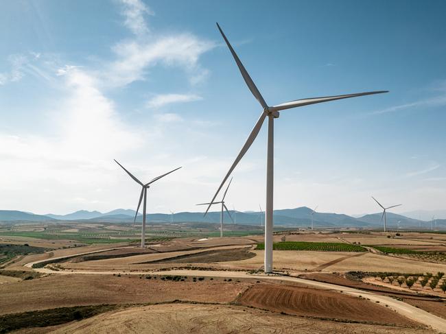 The Monegros wind farm recently built in Aragon, Spain. Picture: Supplied by Copenhagen Infrastructure Partners