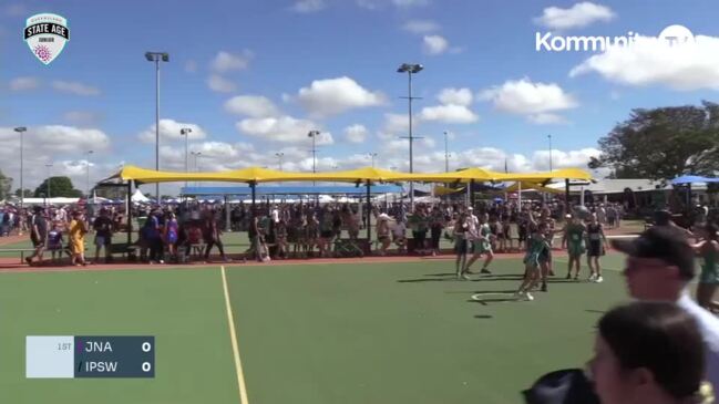 Replay: Netball Queensland Junior State Age Titles Day 1 - Joondalup Jade v Ipswich (U12)