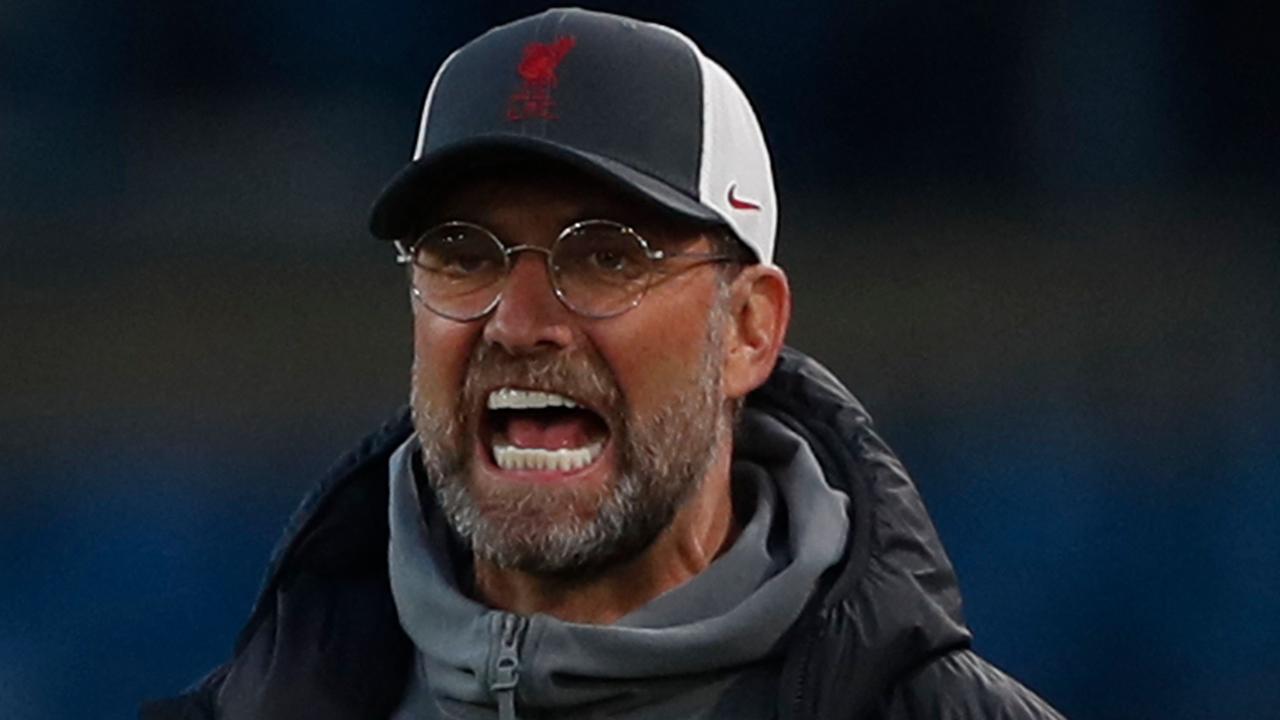 Liverpool's Jurgen Klopp is not a fan of the Super League. (Photo by LEE SMITH / POOL / AFP)