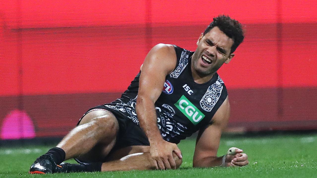 Daniel Wells injury, Collingwood injury list, Collingwood v Sydney, AFL