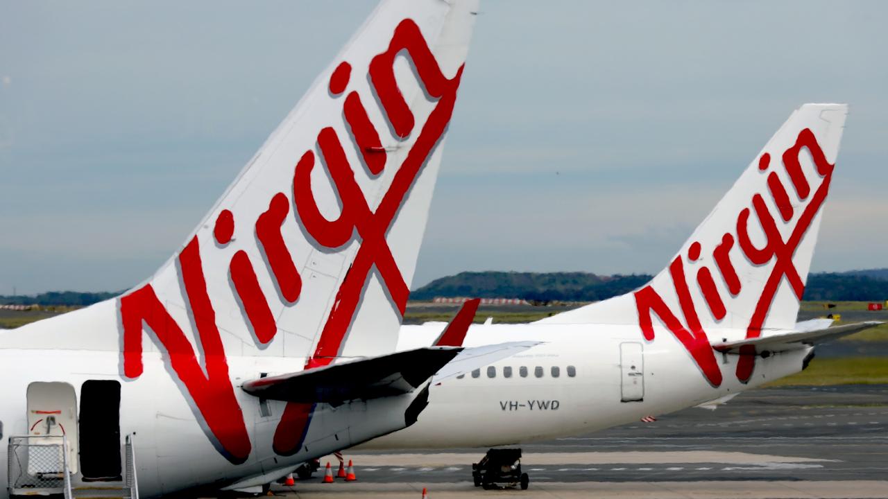 A naked man reportedly led to a Virgin Australia from Perth to Melbourne to turn around. Picture: NCA NewsWire / Nicholas Eagar