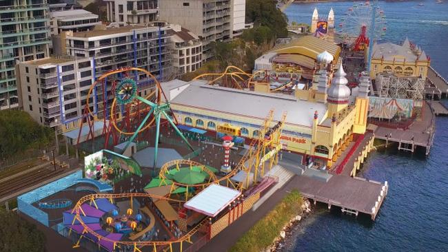 New rides will open at Luna Park in mid-2021.