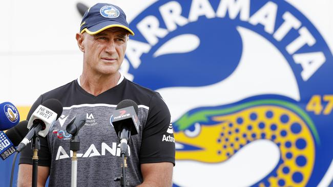 He may have a great roster but Brad Arthur knows the Eels have to deliver the goods.