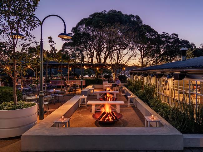 The outdoor eating areas and kiosks are a popular feature at The Newport. Picture: Supplied