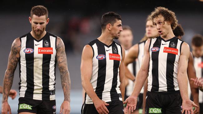 Collingwood has endured a horror season. Picture: Michael Klein