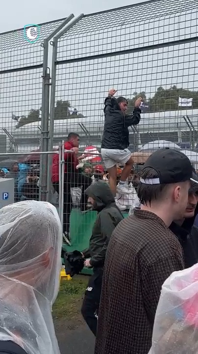 The chaotic track walk is back at the Aus GP