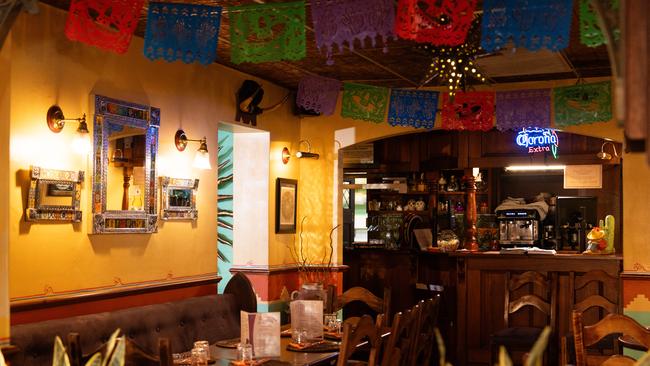 Inside Zapata’s, Adelaide’s oldest Mexican restaurant, ahead of its closure. Picture: Tim Joy. Picture: Tim Joy