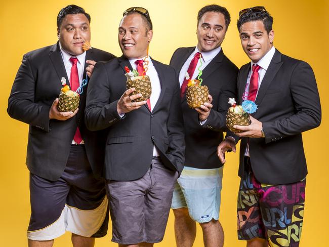 Modern Maori Quartet performs in Two Worlds. Picture: Mana Magazine, Adelaide Cabaret Festival