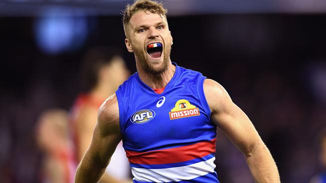 Jake Stringer will not return to the Bulldogs next season. Picture: Getty Images