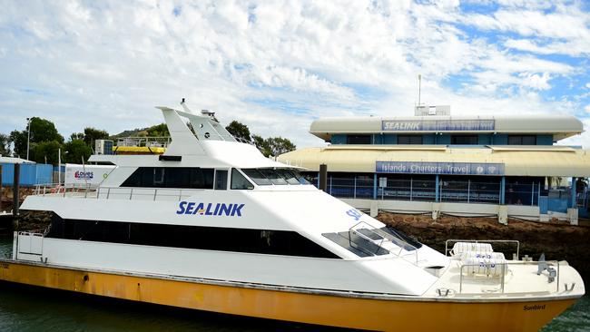 SeaLink’s Ferry at one of its terminals.