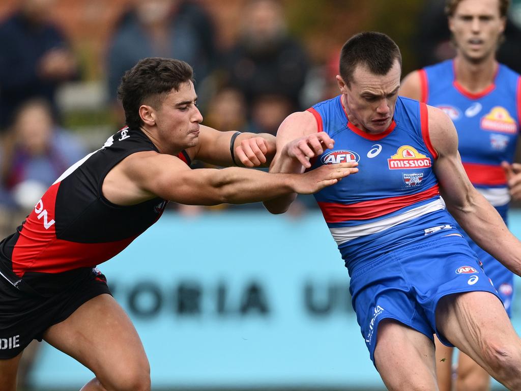 Tsatas was superb for the Bombers on Saturday. Picture: Quinn Rooney/Getty Images