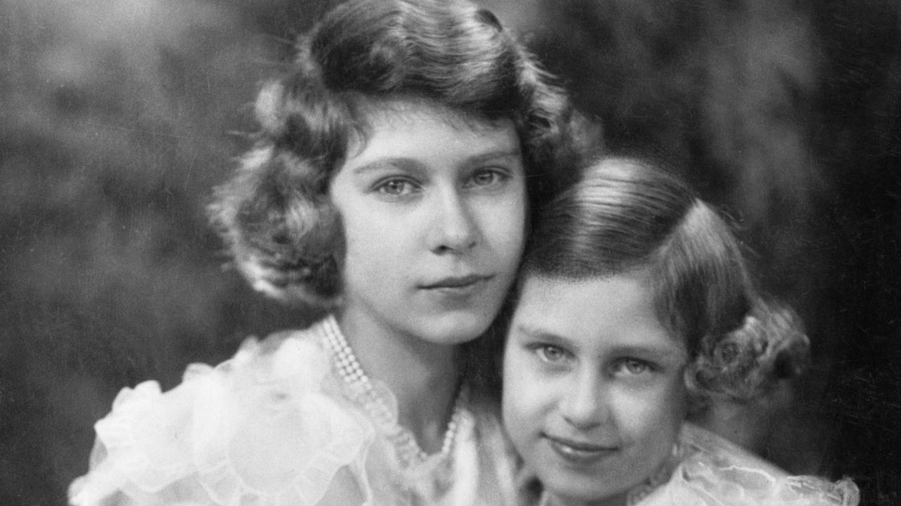 This portrait was made April 17 1940, on the fourteenth birthday of Princess Elizabeth, who was heiress presumptive of the British Crown. Little Princess Margaret Rose was nine years old.