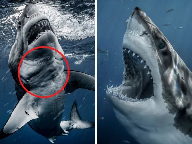 Photo reveals insane muscular shark