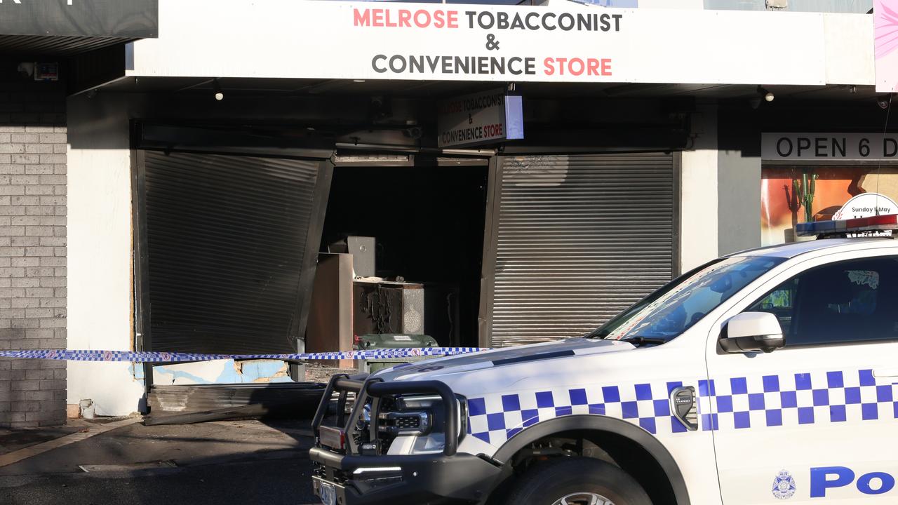 Police believe two fire bombings at a Tullamarine tobacco store are linked. Picture: NewsWire/ David Crosling