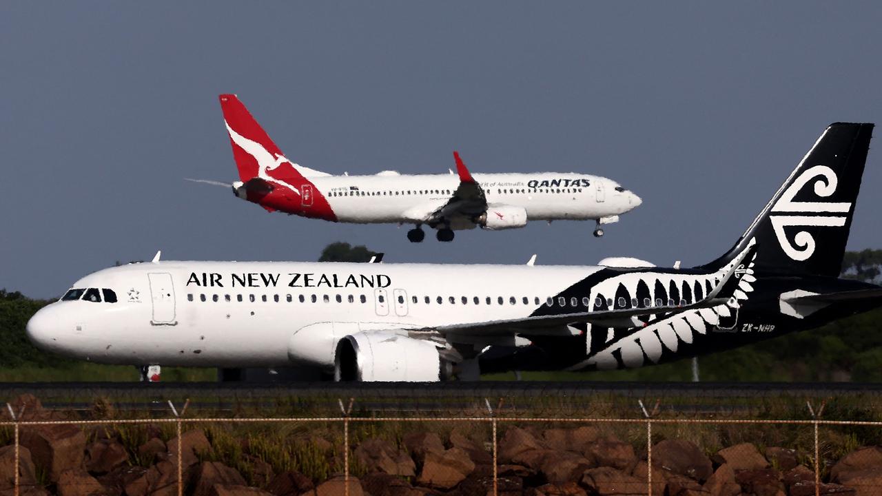 It is going to be a very busy holiday period at Sydney Airport this month and into early January. Picture: David Gray / AFP