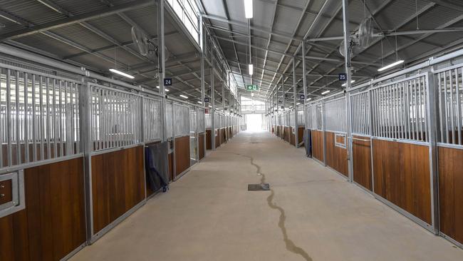 32 police horses have moved into the new facility. Picture: RoyVPhotography.